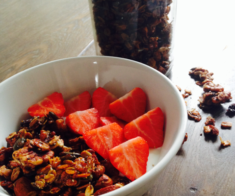 Homemade granola