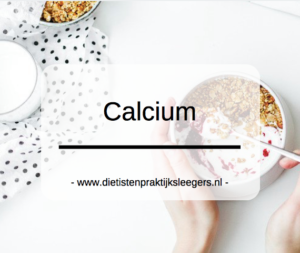 Calcium mineralen Evi Sleegers Deurne